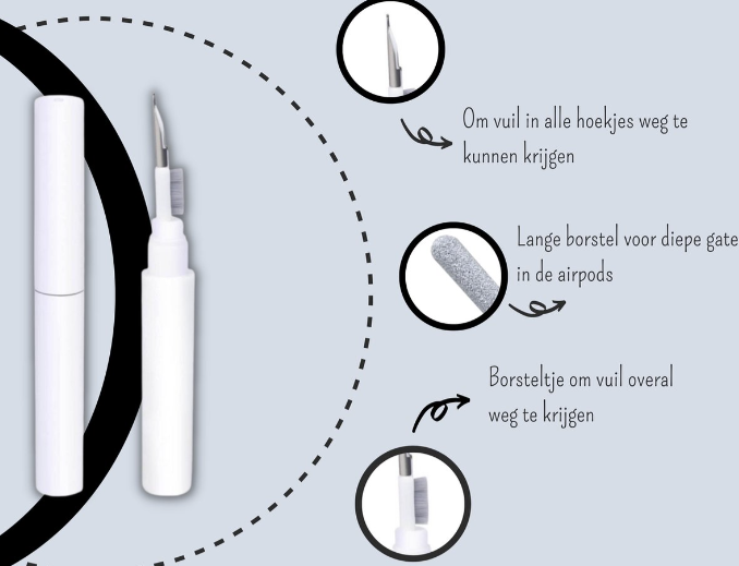 ClearSound Cleaning Kit - Deep cleaning for earphones