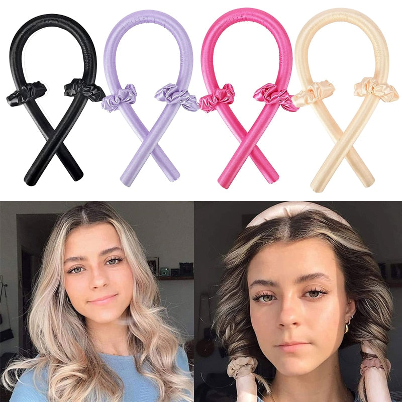 GlamCurl – Heatless Curling Iron for Shiny Hair