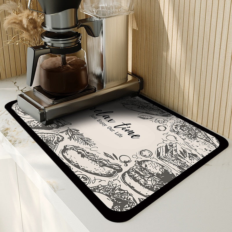 AbsorpTowel Mat - Anti-slip, Ultra-absorbent and Stylish