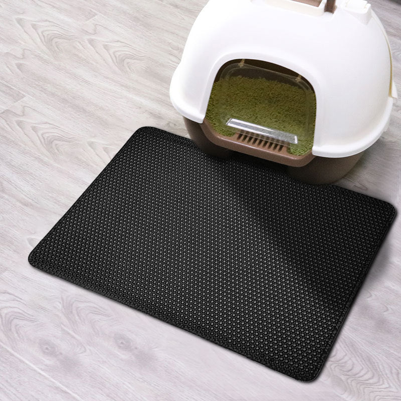 NonSlipPurrfect – Stylish Cat Litter Mat for Dry Floors