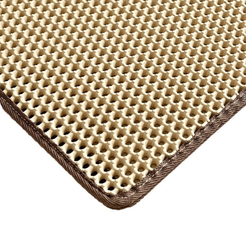 NonSlipPurrfect – Stylish Cat Litter Mat for Dry Floors