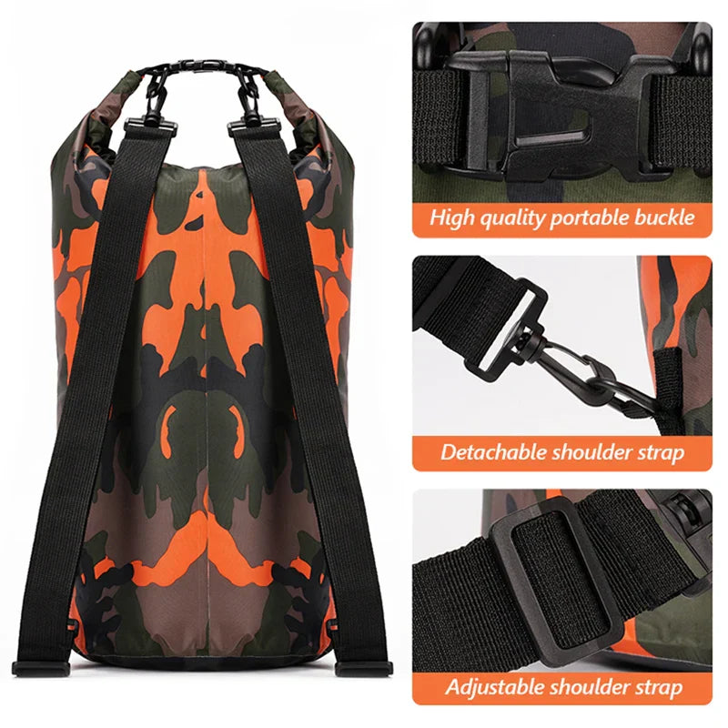 AquaVault - Waterproof Backpack with Separate Compartments