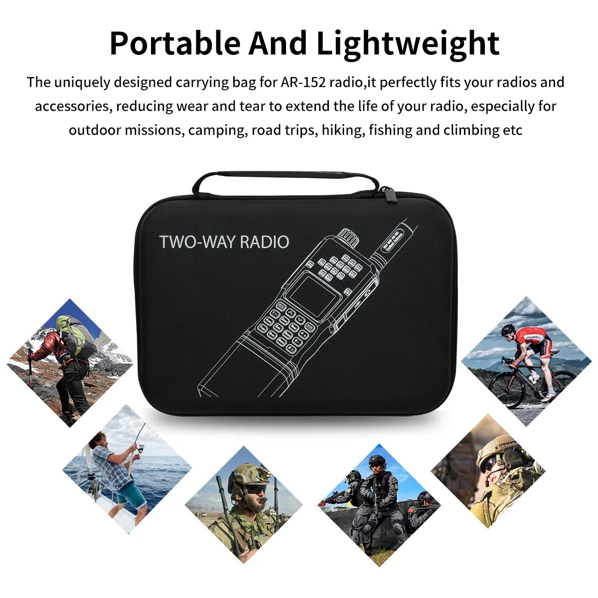 CommGuard - Professional Dual-Band Walkie Talkie