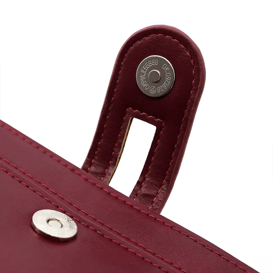 ElegantLeather - Long Leather Wallet for Ladies