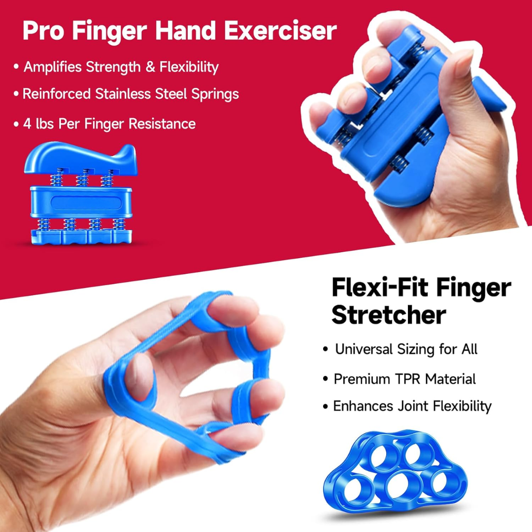 GripMaster - Adjustable Hand Strengthener Set (5 pieces)