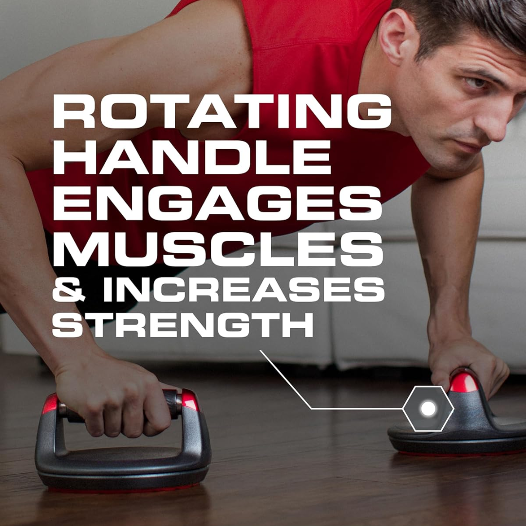 SpinFit – Adjustable Push-Up Bars for Strength Training