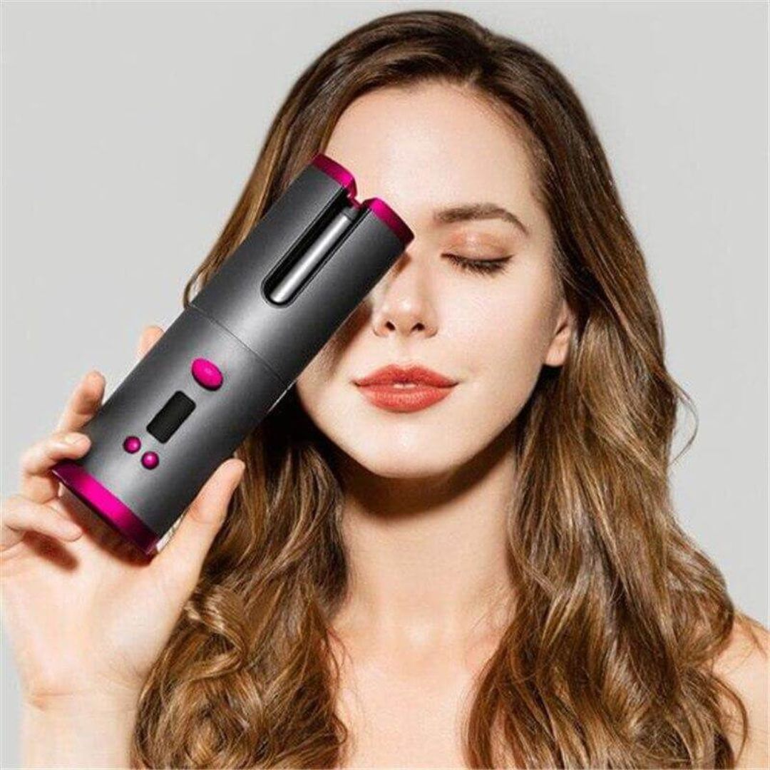 CurlMaster – Wireless Automatic Curling Iron for Perfect Curls
