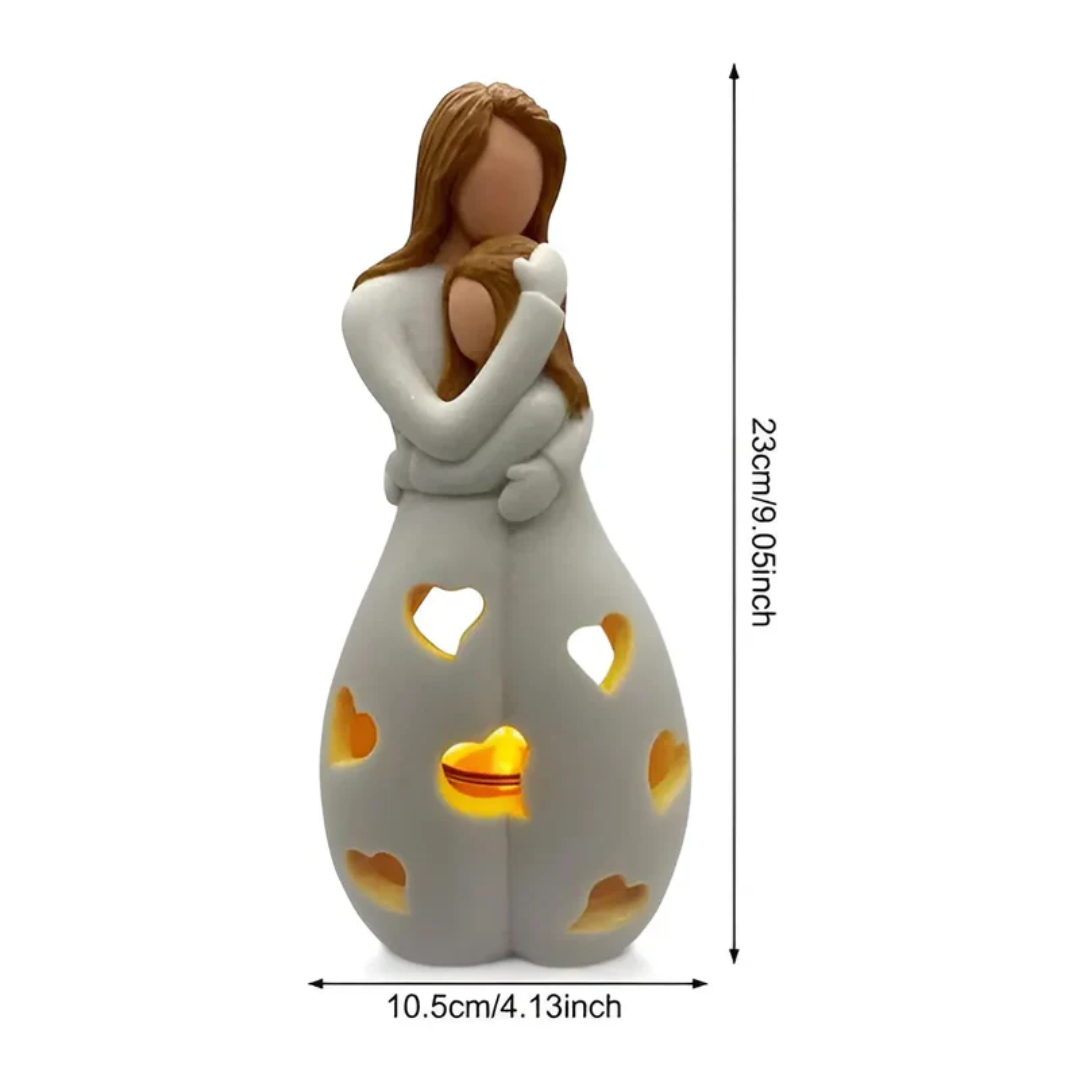 EternalBond - Stylish Mother and Daughter Candle Holder