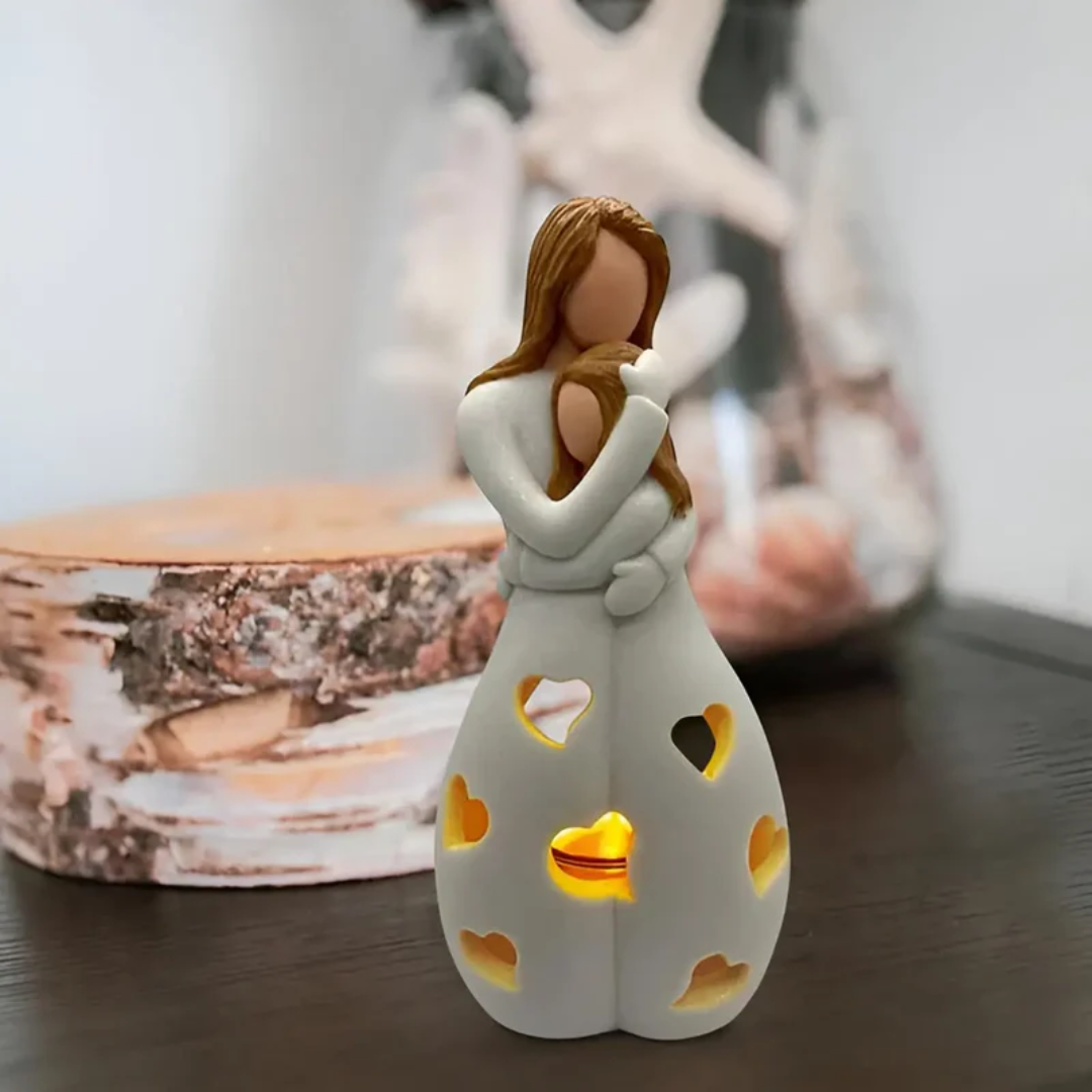 EternalBond - Stylish Mother and Daughter Candle Holder