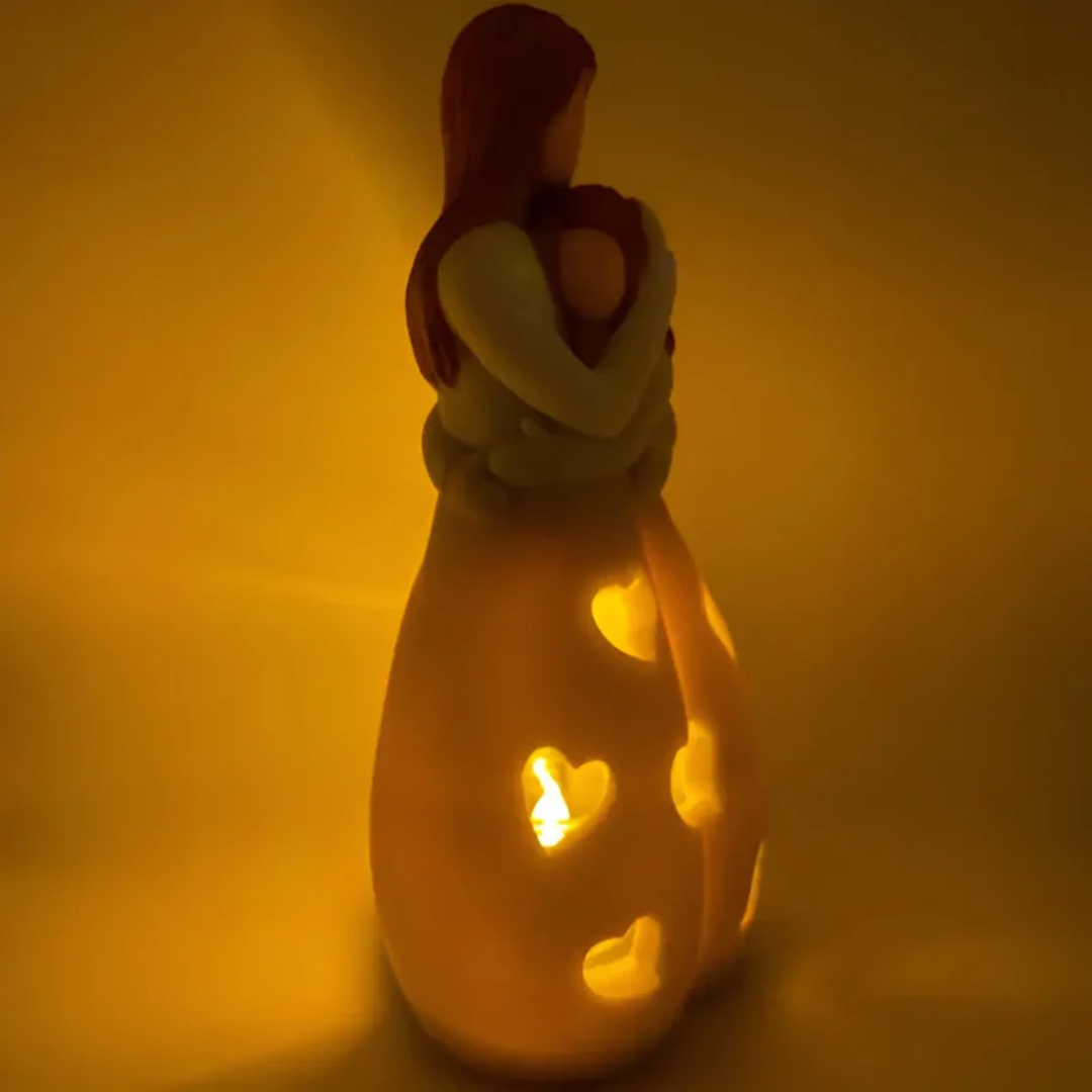 EternalBond - Stylish Mother and Daughter Candle Holder
