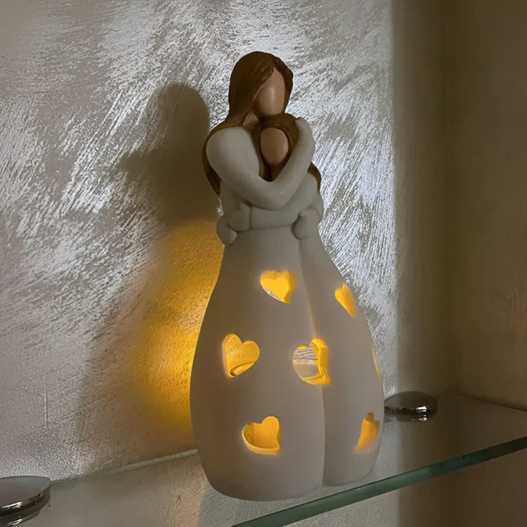 EternalBond - Stylish Mother and Daughter Candle Holder