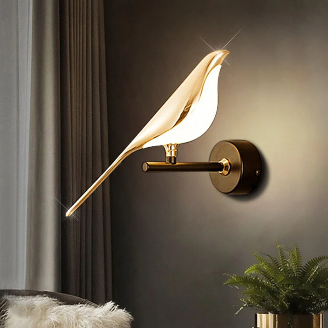 LuminaBird - Modern Rotating LED Wall Lamp