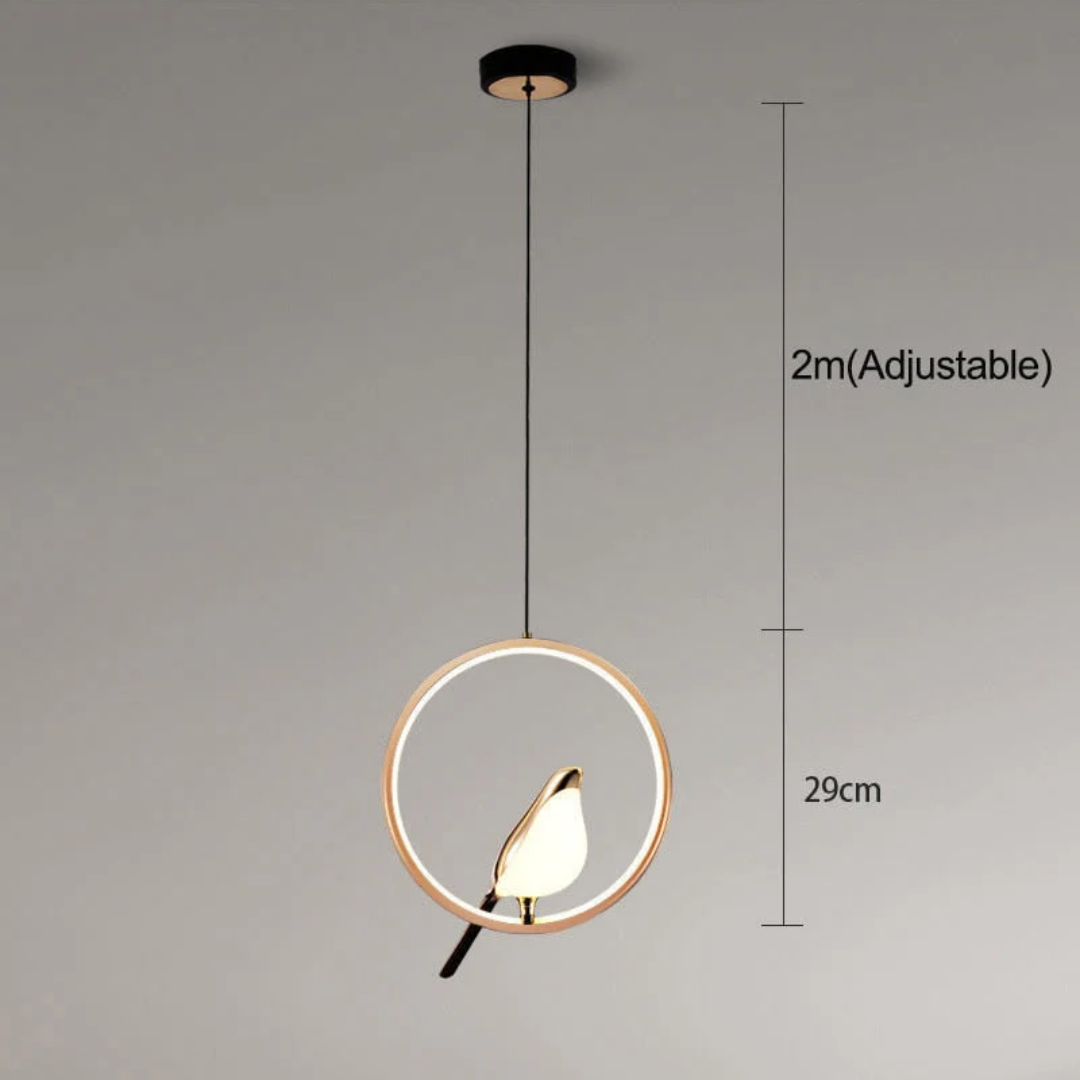 LuminaBird - Modern Rotating LED Wall Lamp