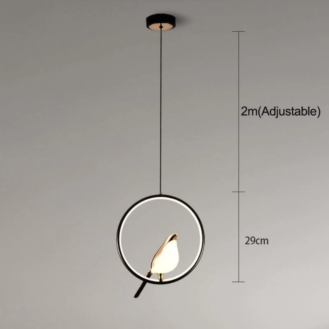 LuminaBird - Modern Rotating LED Wall Lamp
