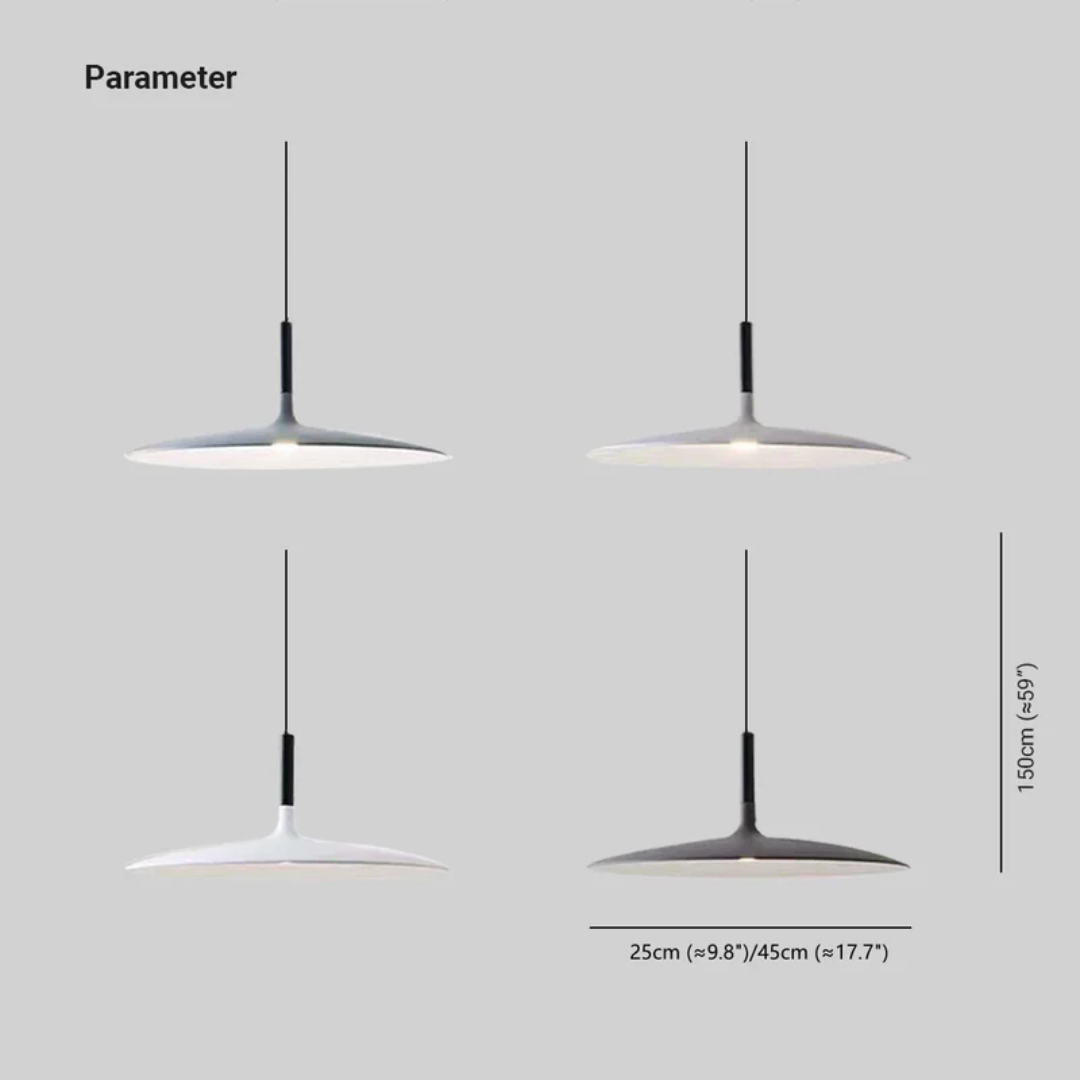 AuraPan - Stylish LED Pendant Lamp for Modern Interior