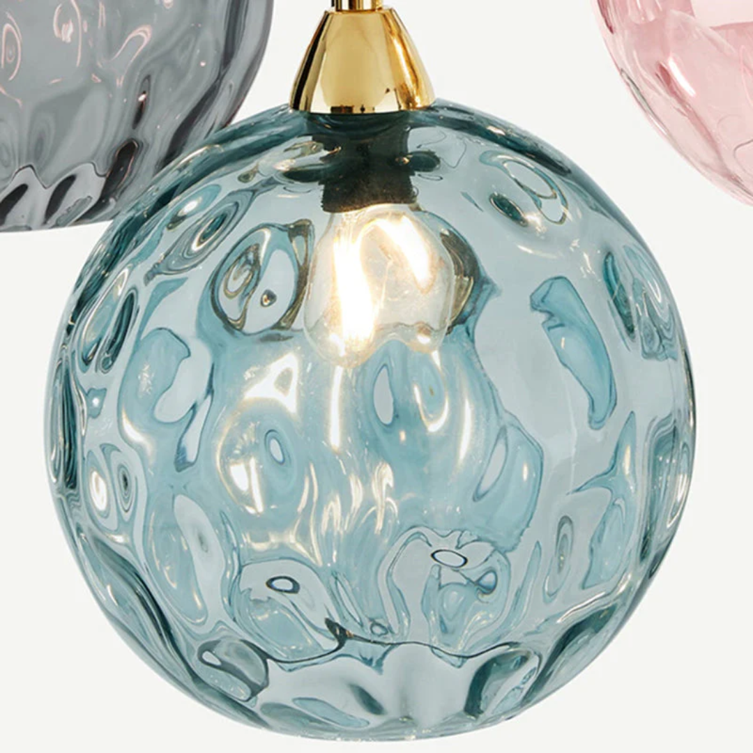 ClusterGlow - Elegant 3-Lamp Pendant Lamp for Mood Lighting