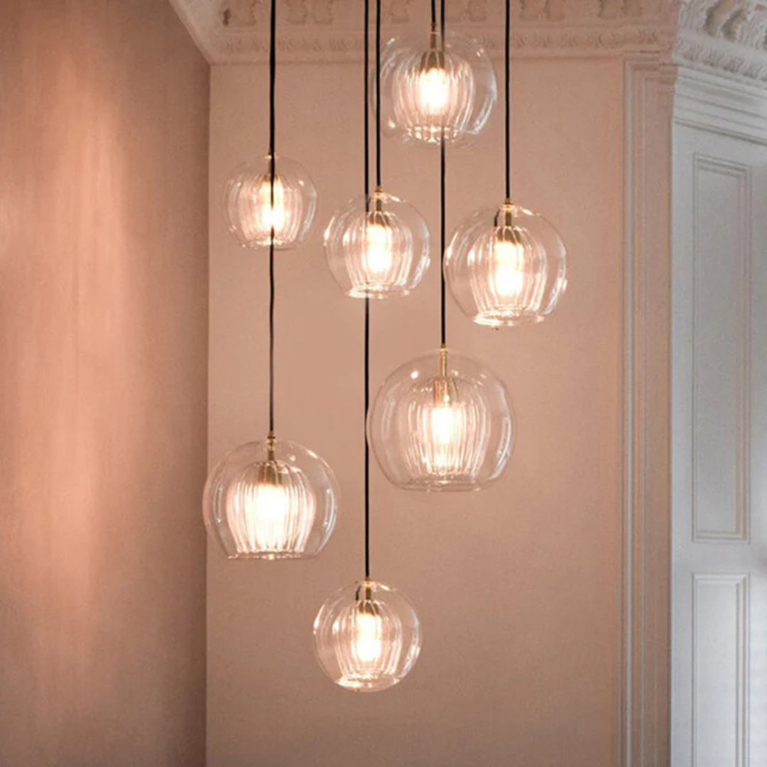 AuroraSphere - Elegant Spherical LED Pendant Lamp