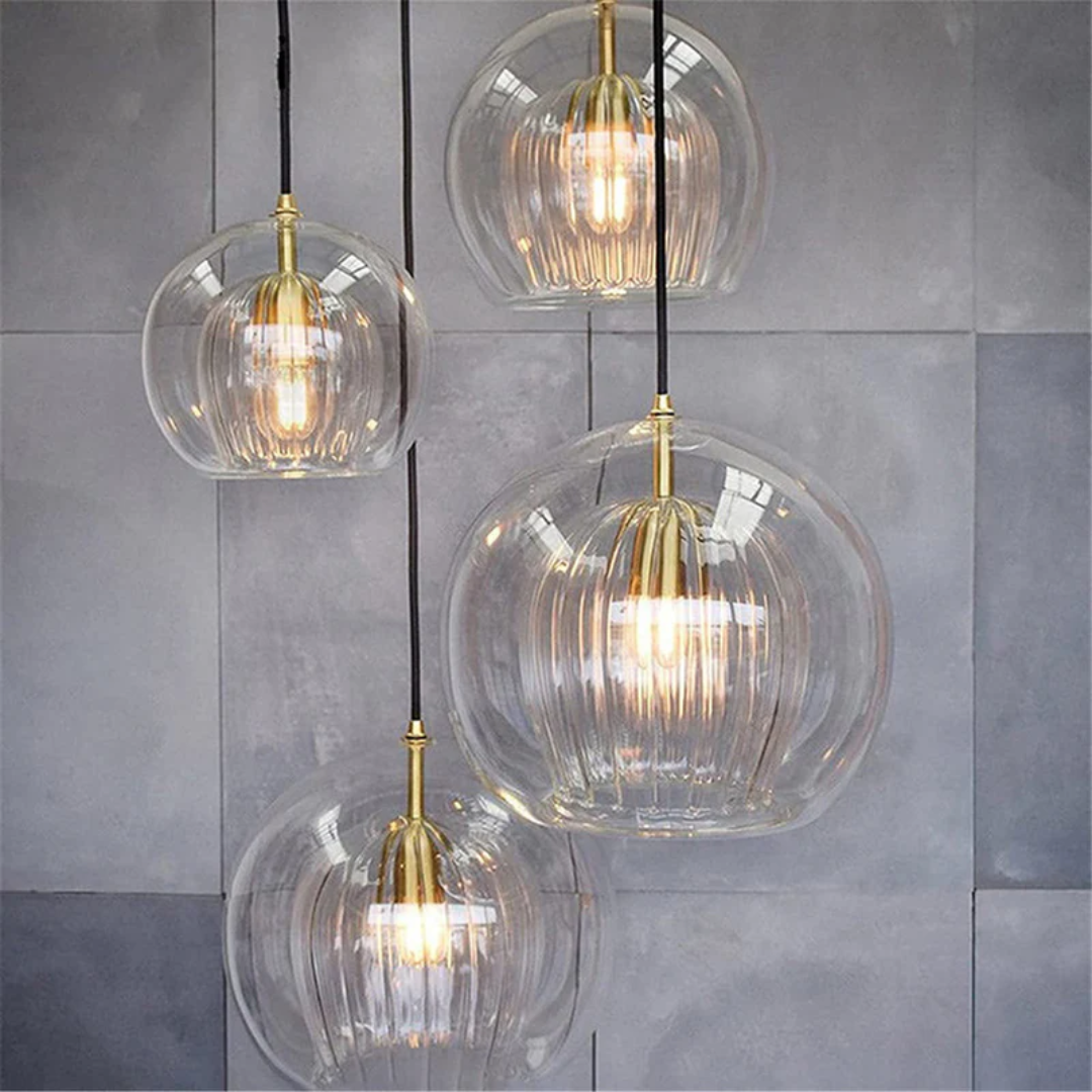 AuroraSphere - Elegant Spherical LED Pendant Lamp