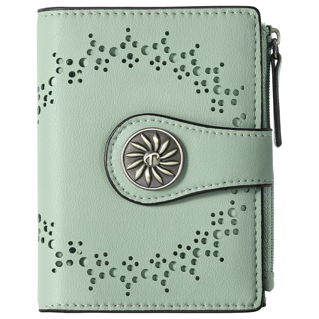 ClaireSlim - Elegant RFID Women's Wallet with Zipper