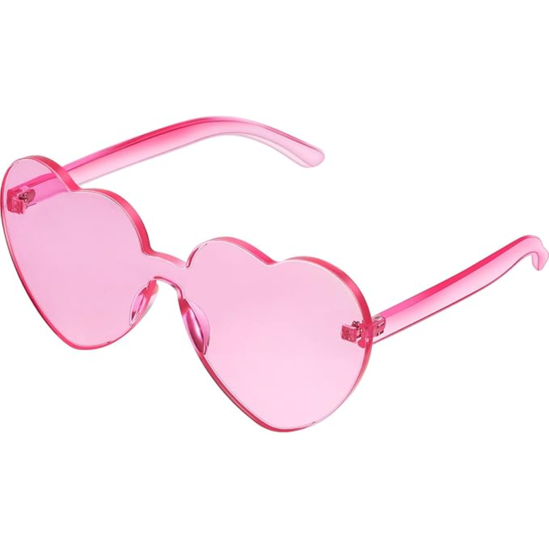 CoraLens - Trendy Rimless Heart-Shaped Sunglasses