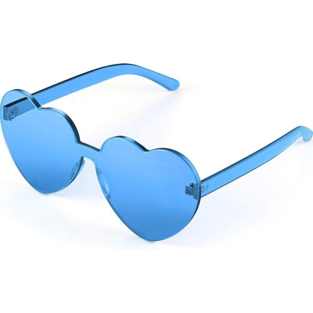 CoraLens - Trendy Rimless Heart-Shaped Sunglasses