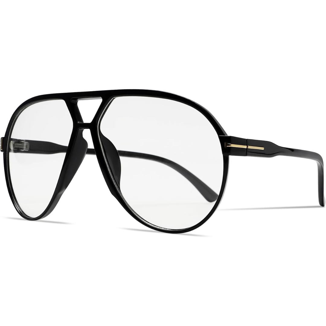 AmaraVision - Retro Large Aviator Sunglasses