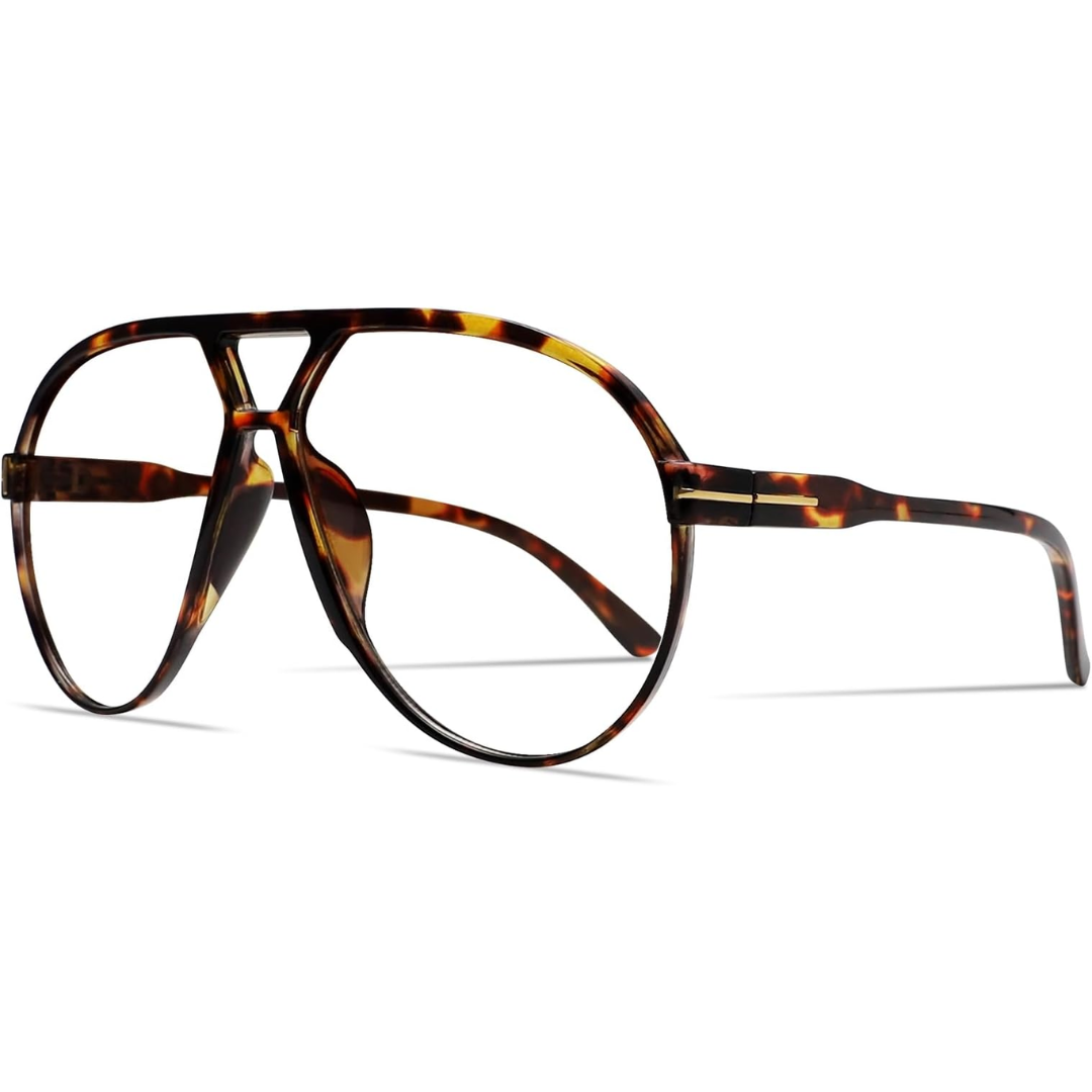 AmaraVision - Retro Large Aviator Sunglasses