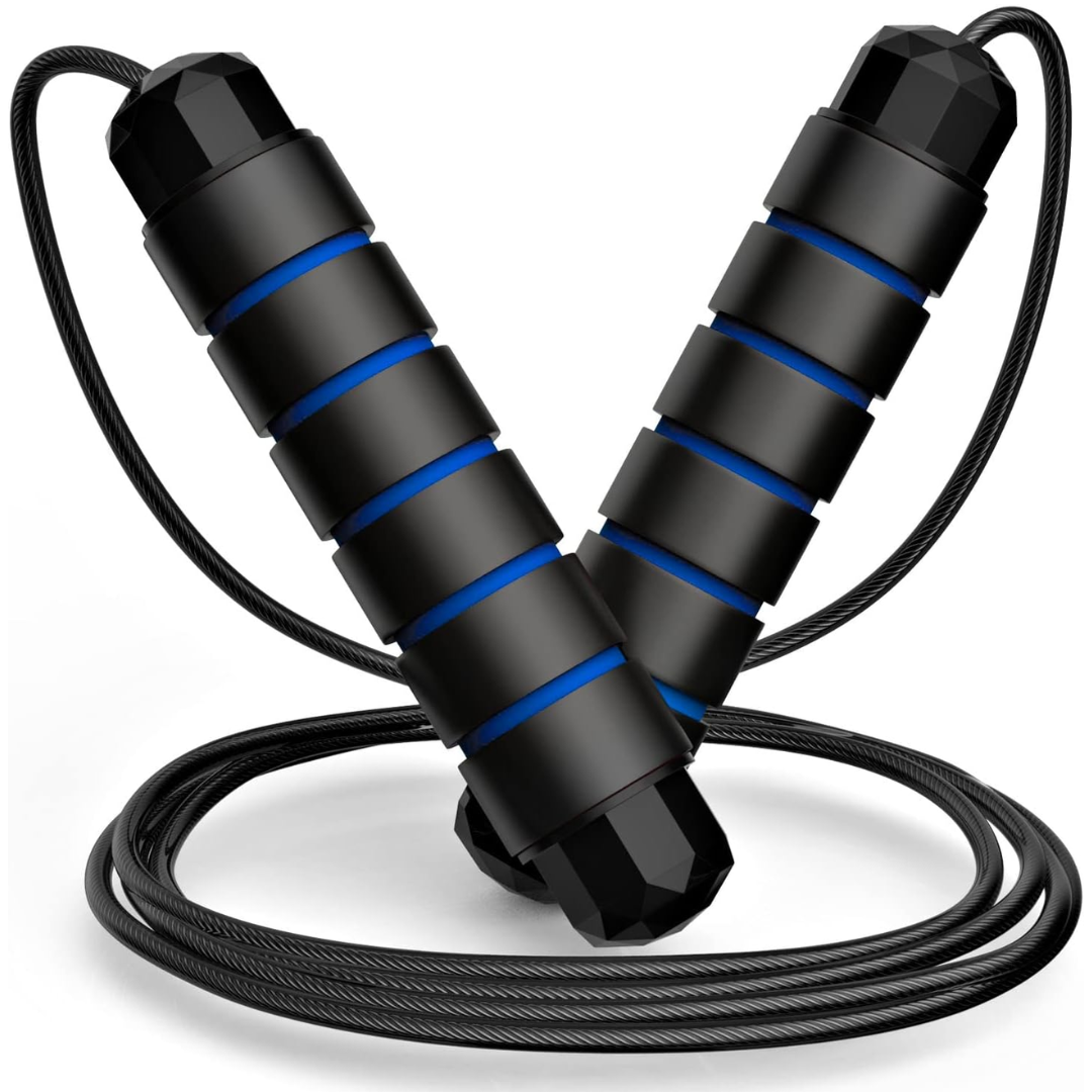 FlexiJump - Adjustable Tangle-Free Skipping Rope for Fitness