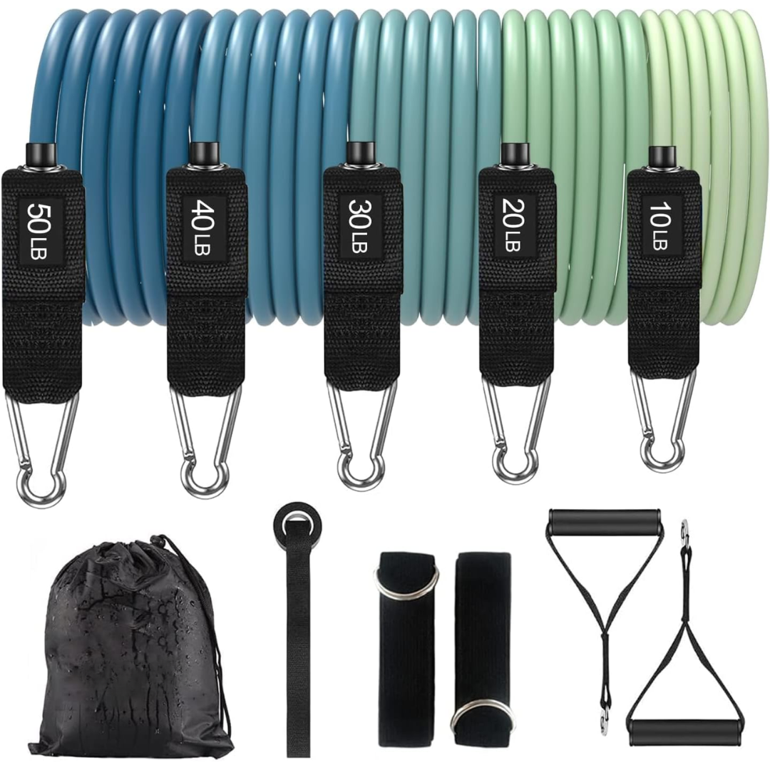 PowerGrip - Resistance Bands with Durable Handles