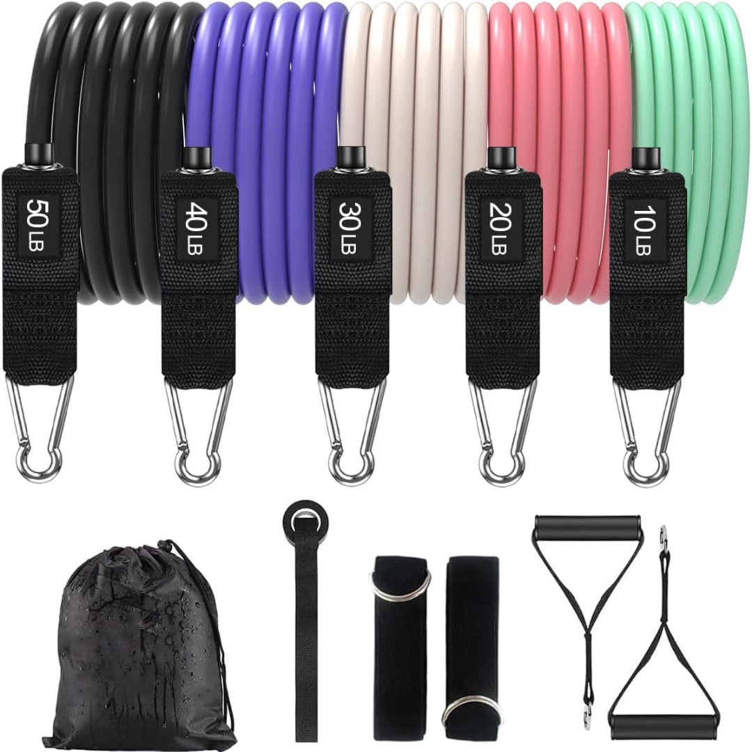 PowerGrip - Resistance Bands with Durable Handles