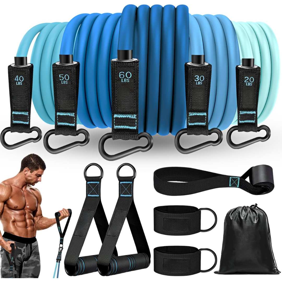 PowerFlex - Resistance Bands Set for Full Body Training