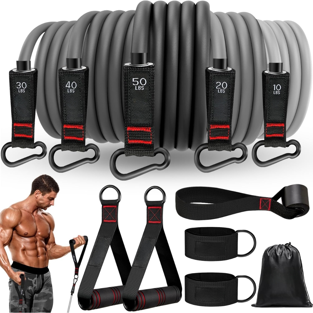 PowerFlex - Resistance Bands Set for Full Body Training