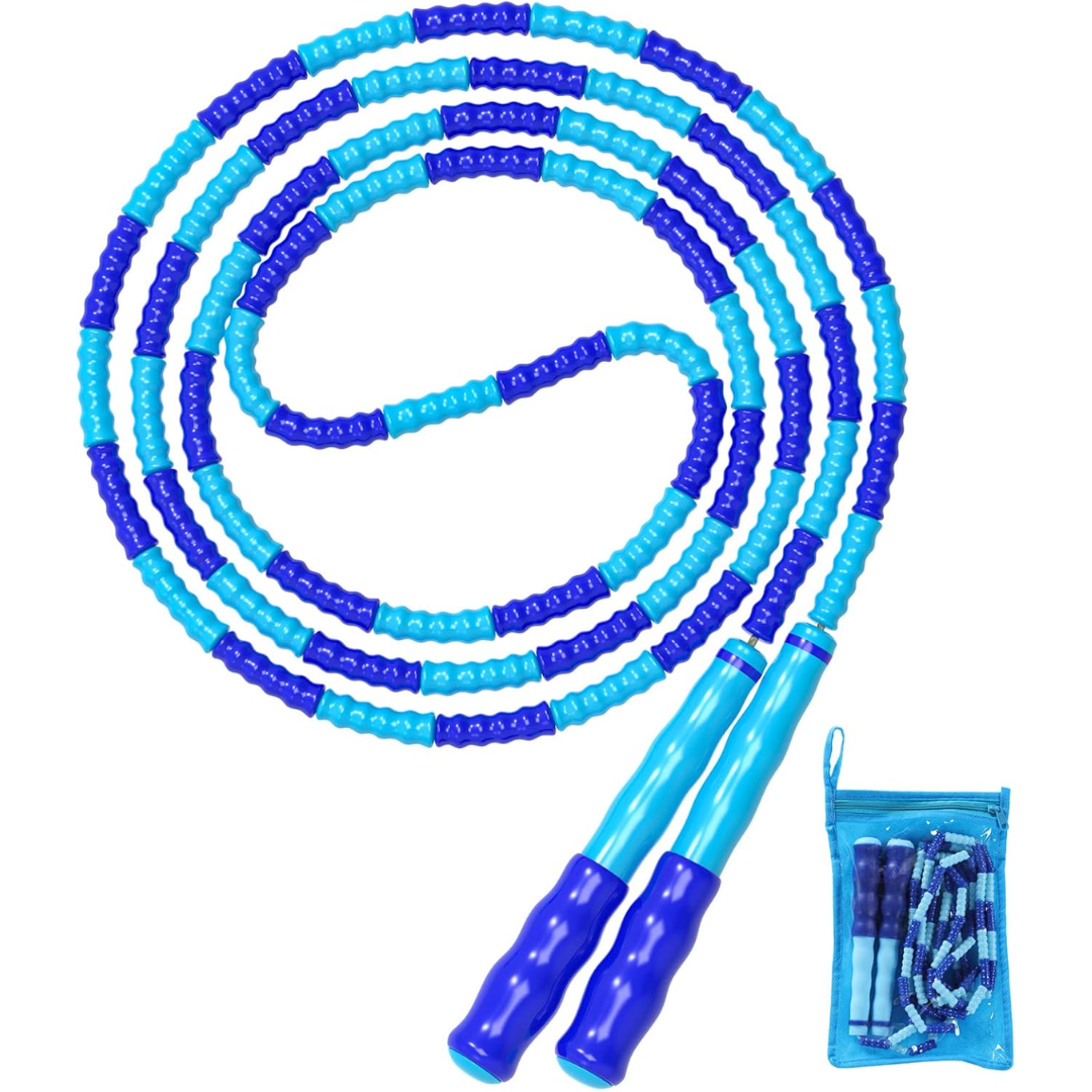 FlexiRope - Adjustable Beaded Jump Rope for Fitness