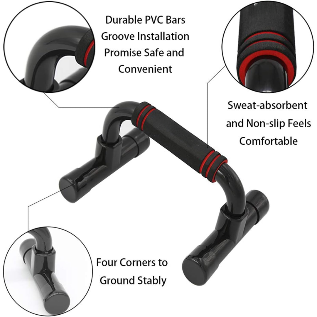 PushMaster - Ergonomic Push-Up Bars with Grip