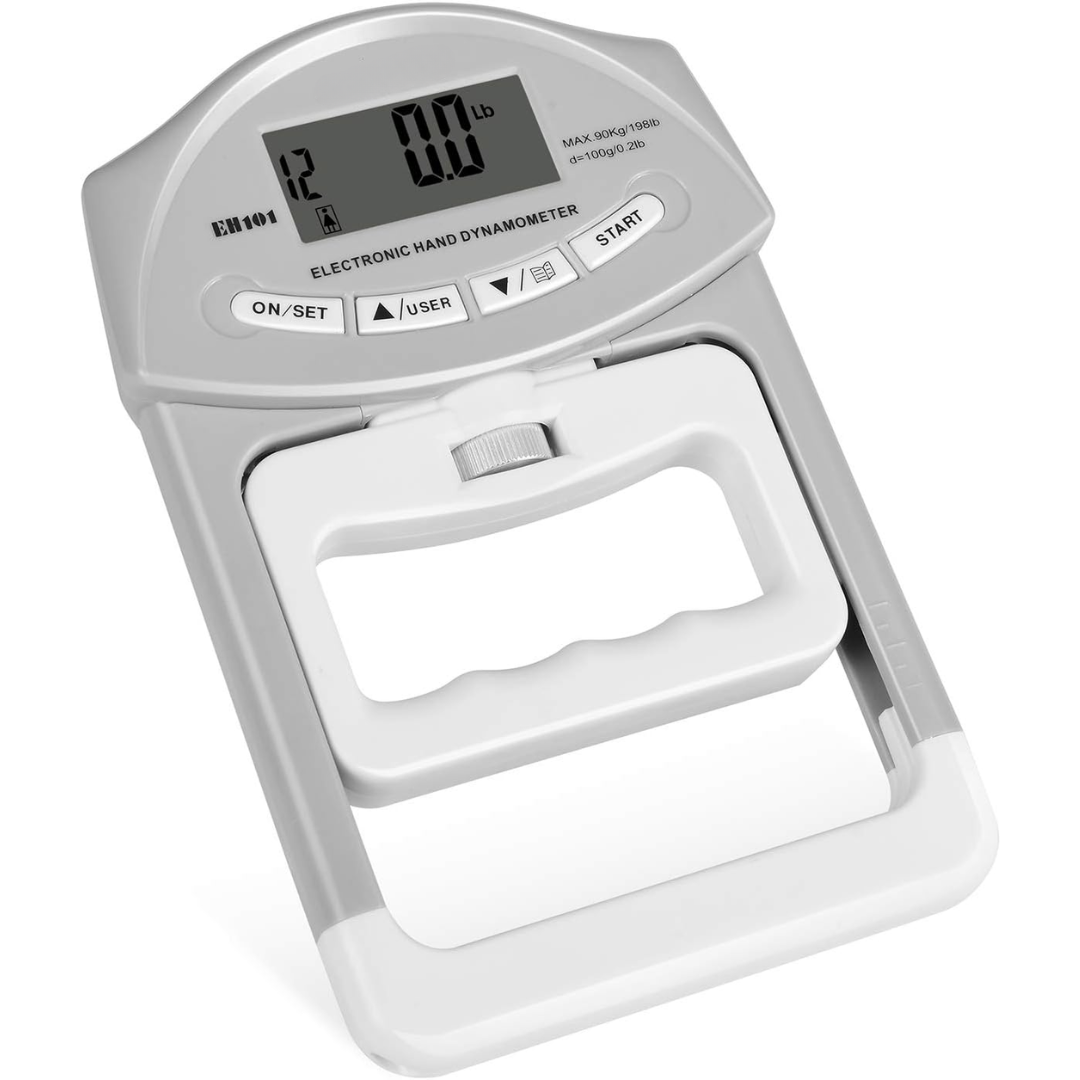 GripMaster - Digital Hand Force Gauge up to 90Kg