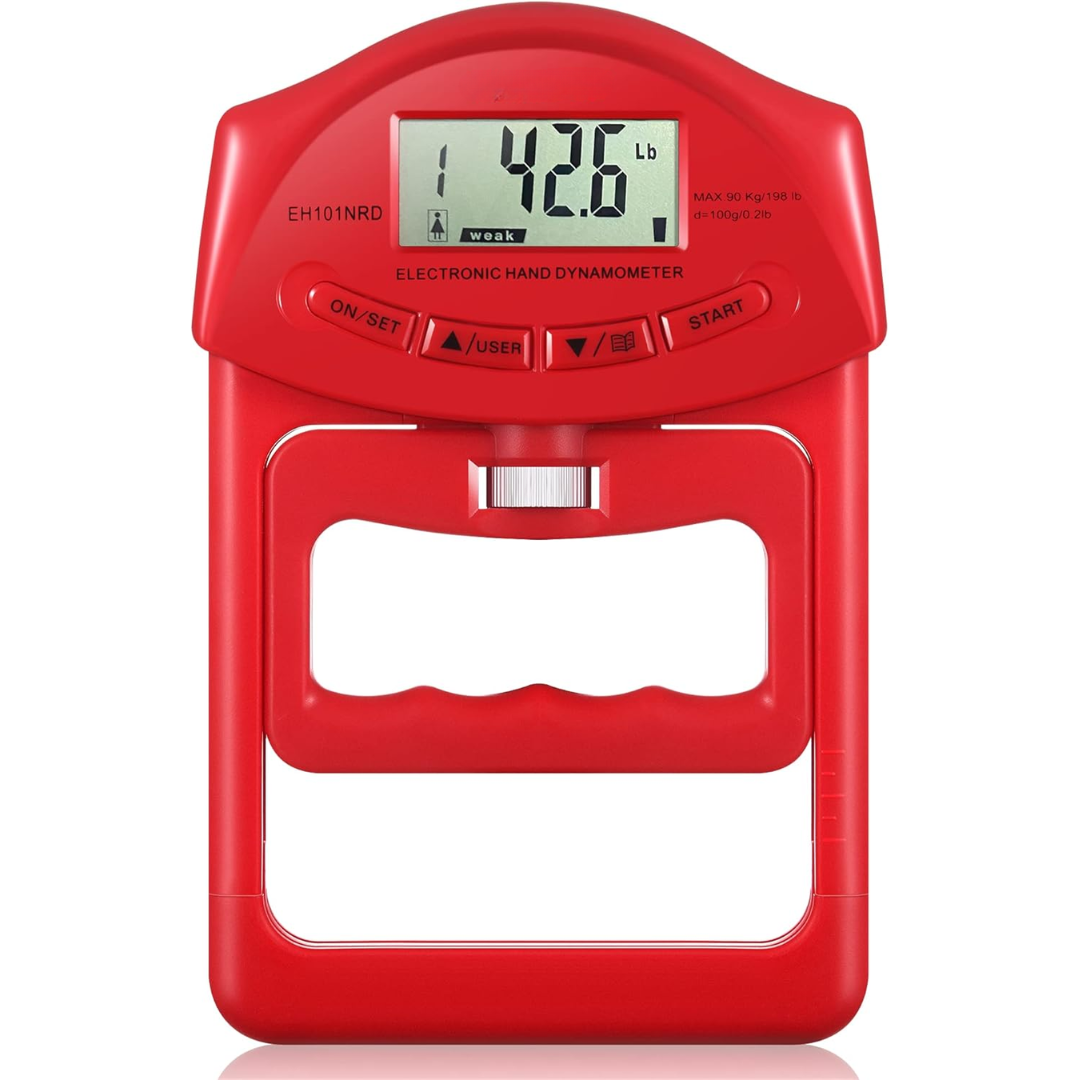 GripMaster - Digital Hand Force Gauge up to 90Kg