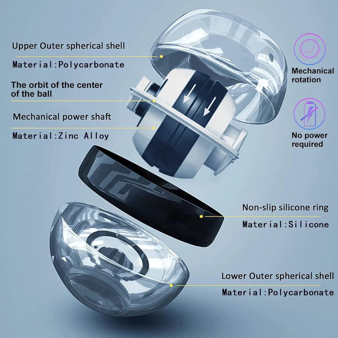 GyroPower - Self-Starting Wrist Trainer for Forearms