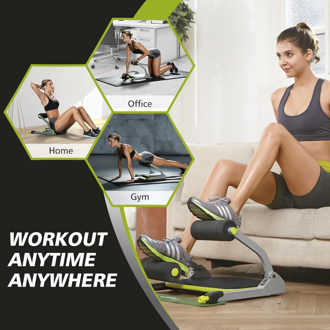 CoreMax - Compact Ab Crunch Trainer for Home