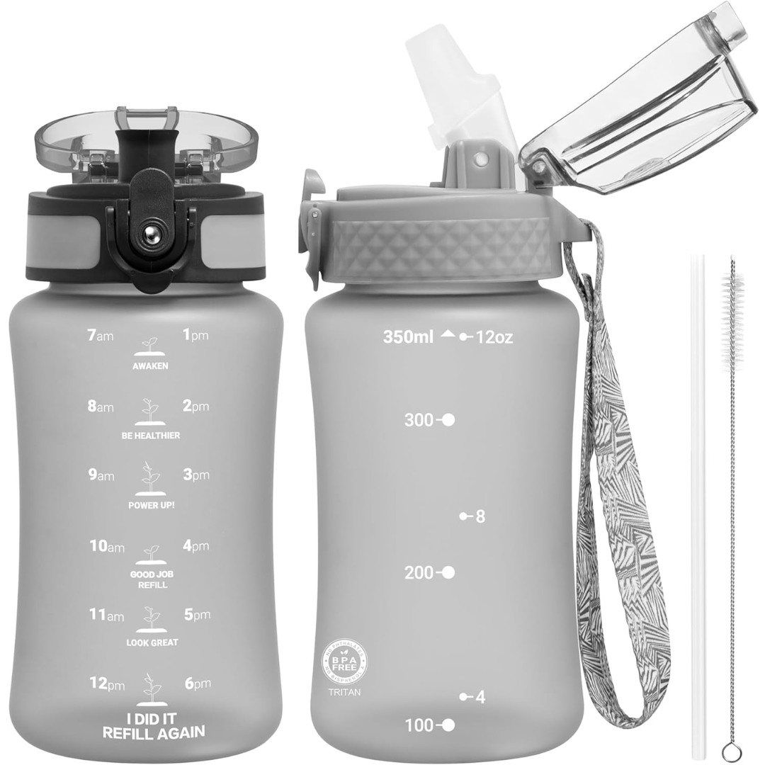 EcoFlow - Reusable Tritan Water Bottle with Straw