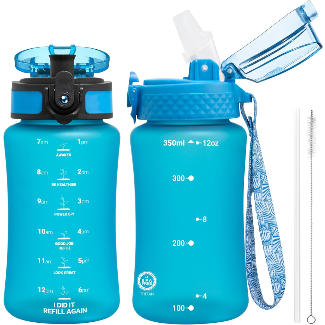 EcoFlow - Reusable Tritan Water Bottle with Straw