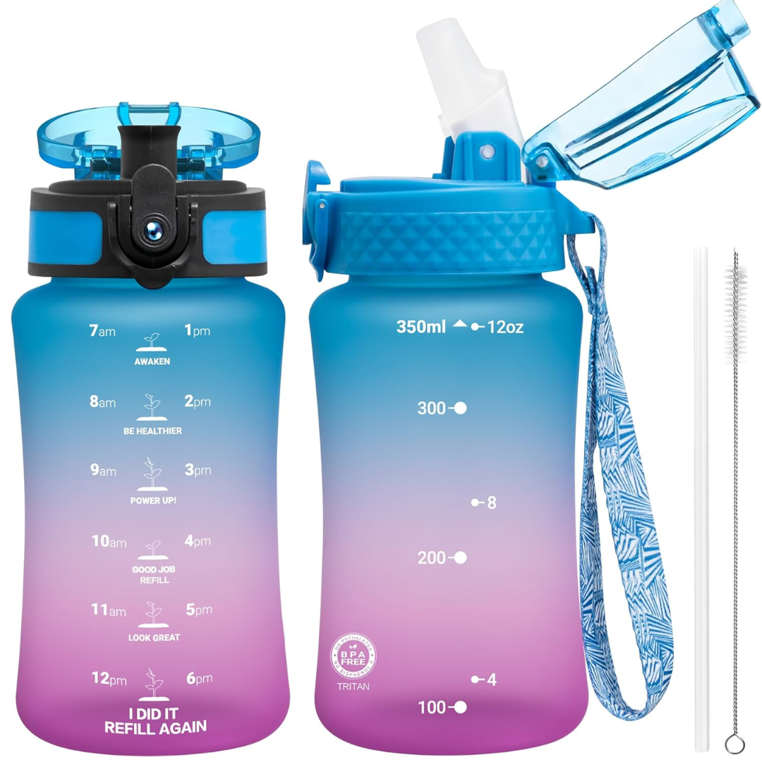 EcoFlow - Reusable Tritan Water Bottle with Straw