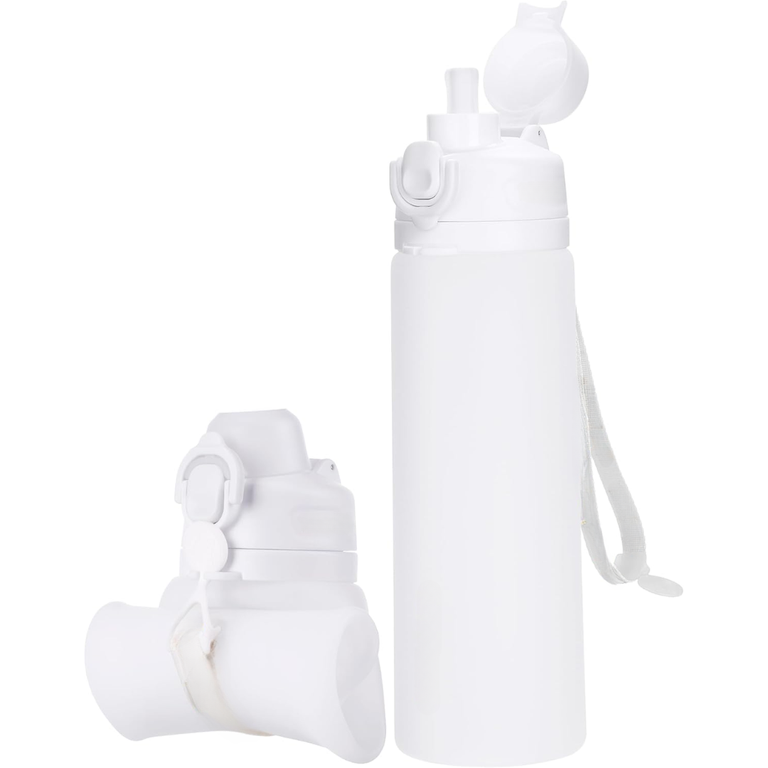 FlexiHydrate - Foldable Silicone Water Bottle 600ml