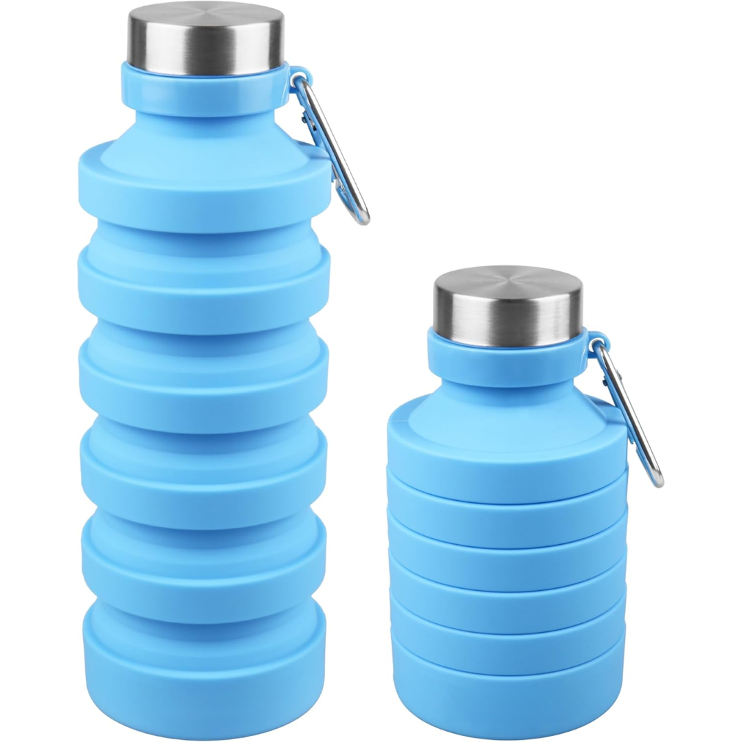 FlexiHydrate - Sustainable Foldable Water Bottle