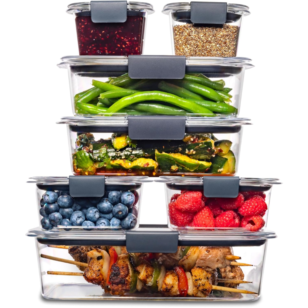 FreshPrep – Sustainable BPA-free Meal Container Set (7 pieces)