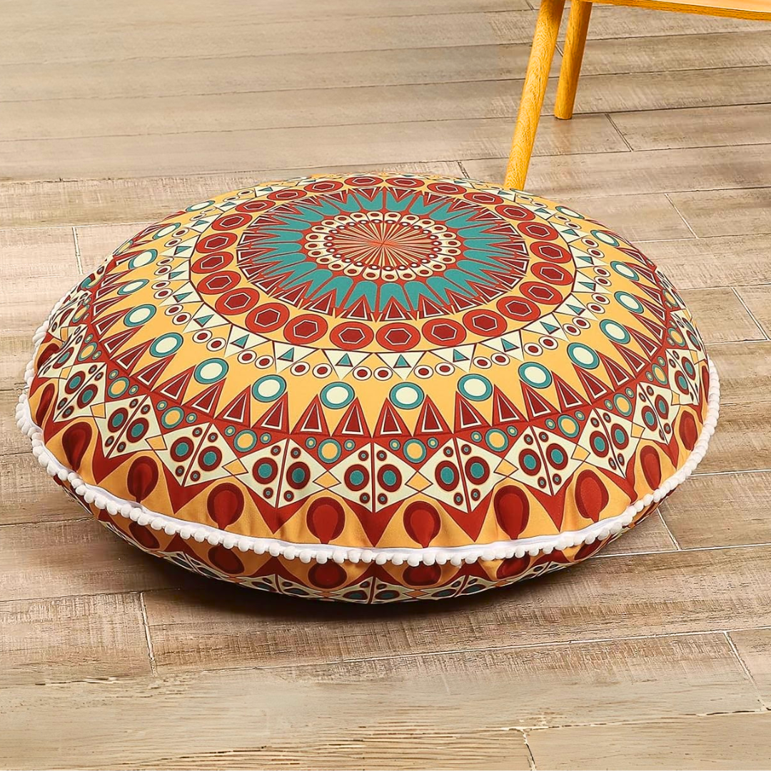 MemoryZen - Large Meditation Cushion with Memory Foam (81 cm)