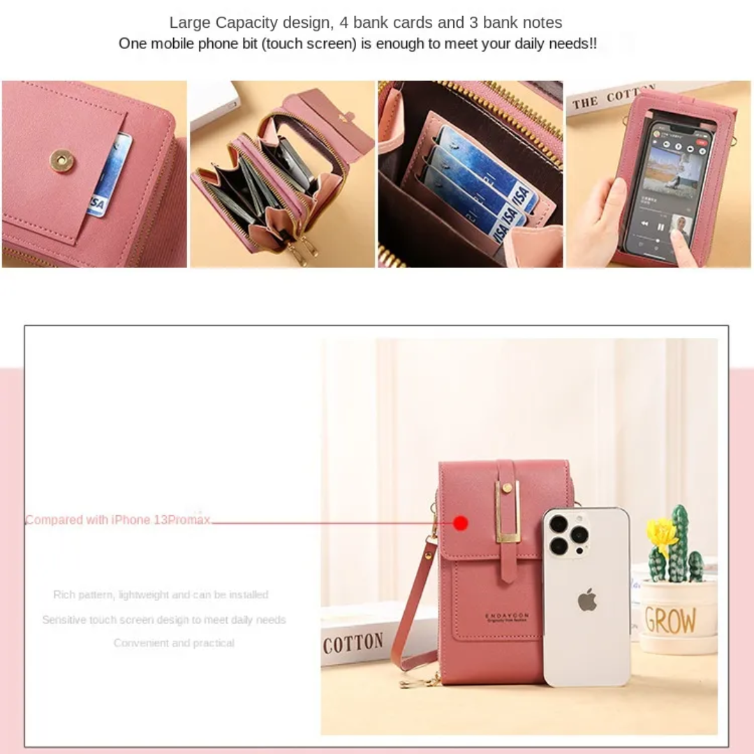 Sonia Wallet - Elegant Leather Phone Case