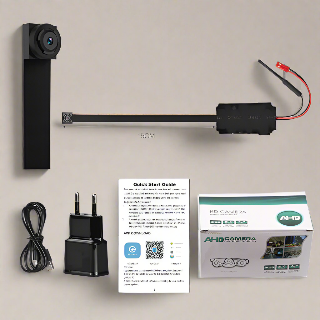 SecureVision 4K Camera - Compact Outdoor Security