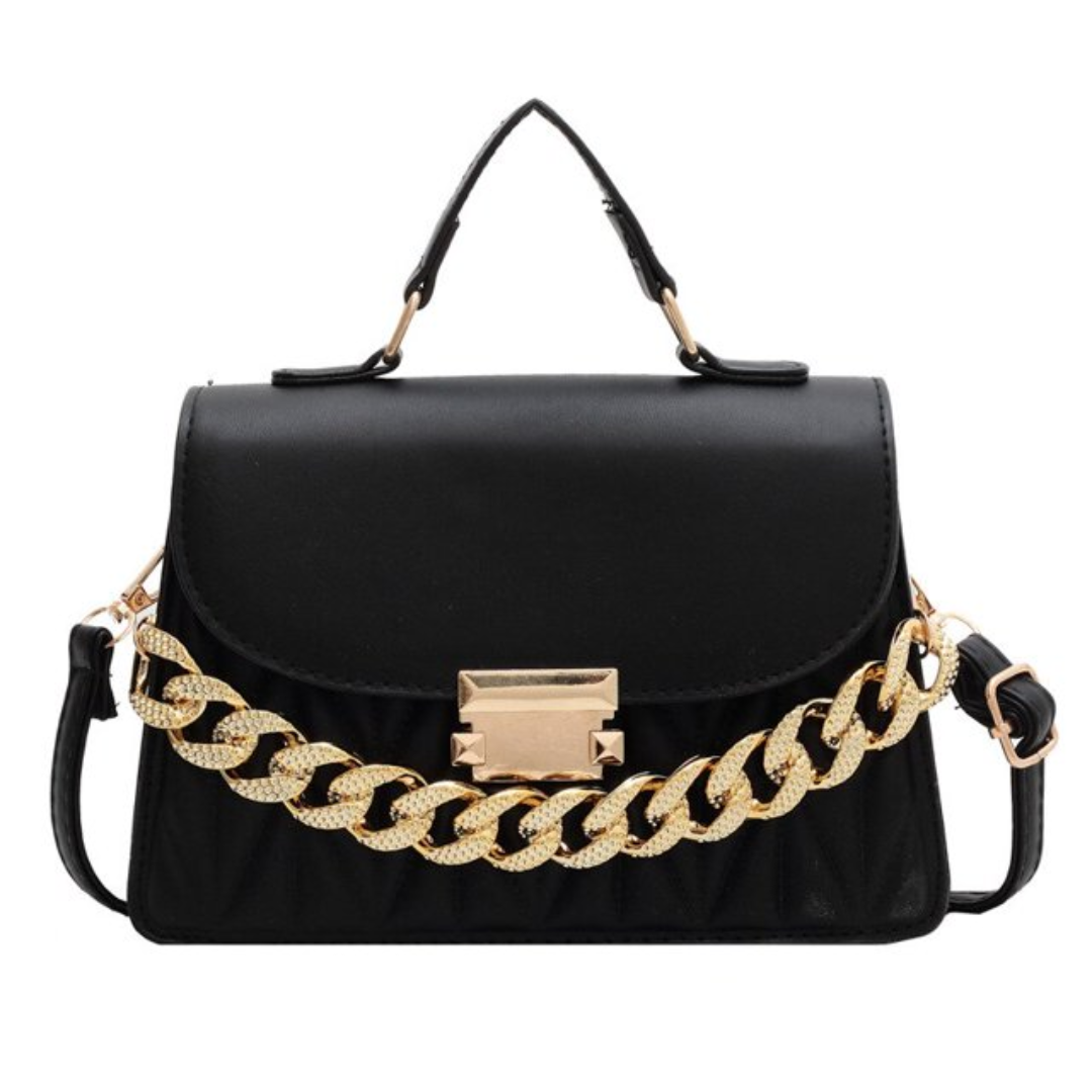GemmaBag - Elegant Chain Handbag for Evening Out