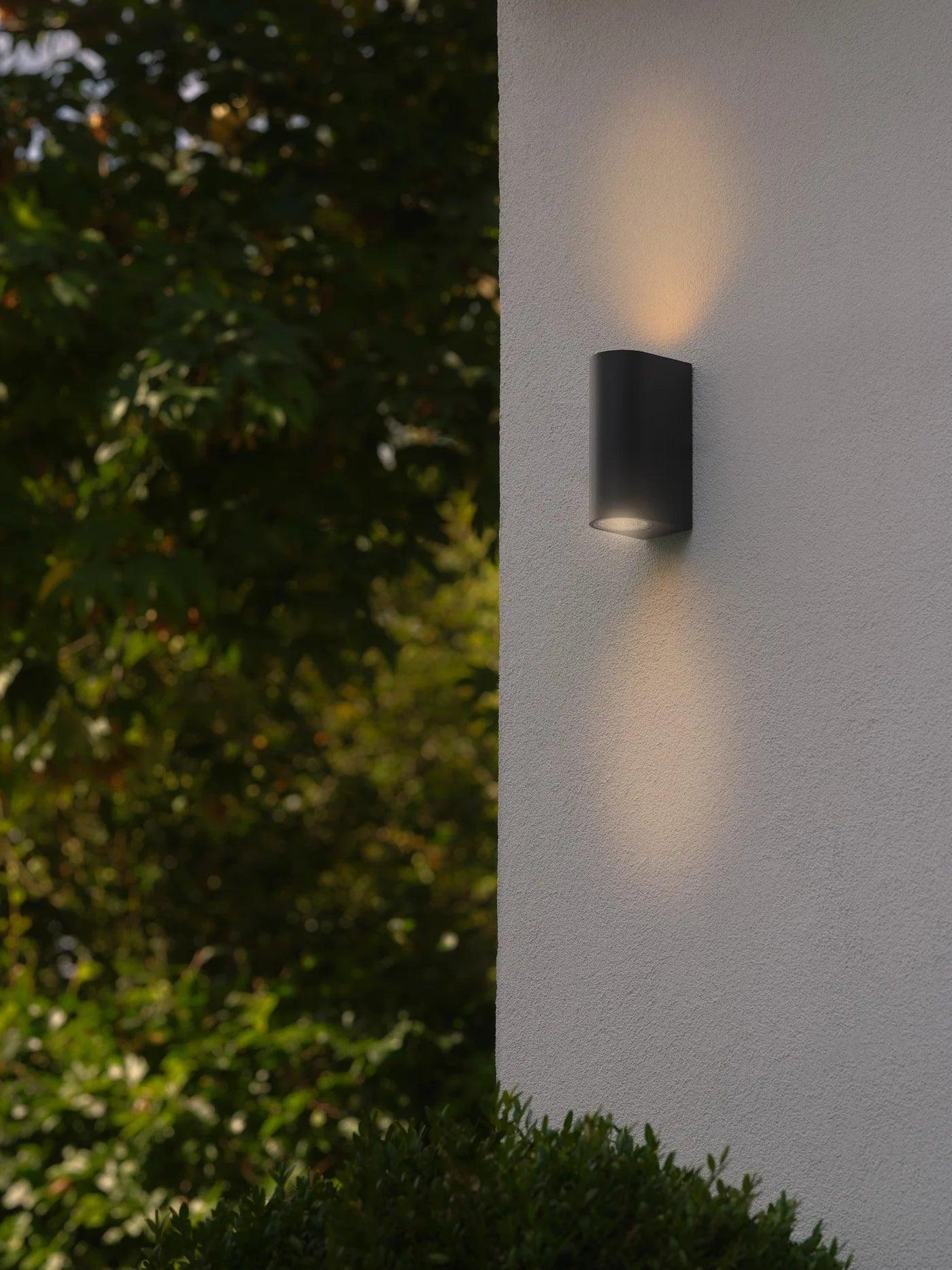 Dion Outdoor Lamp – Oval Up-Down LED Lighting