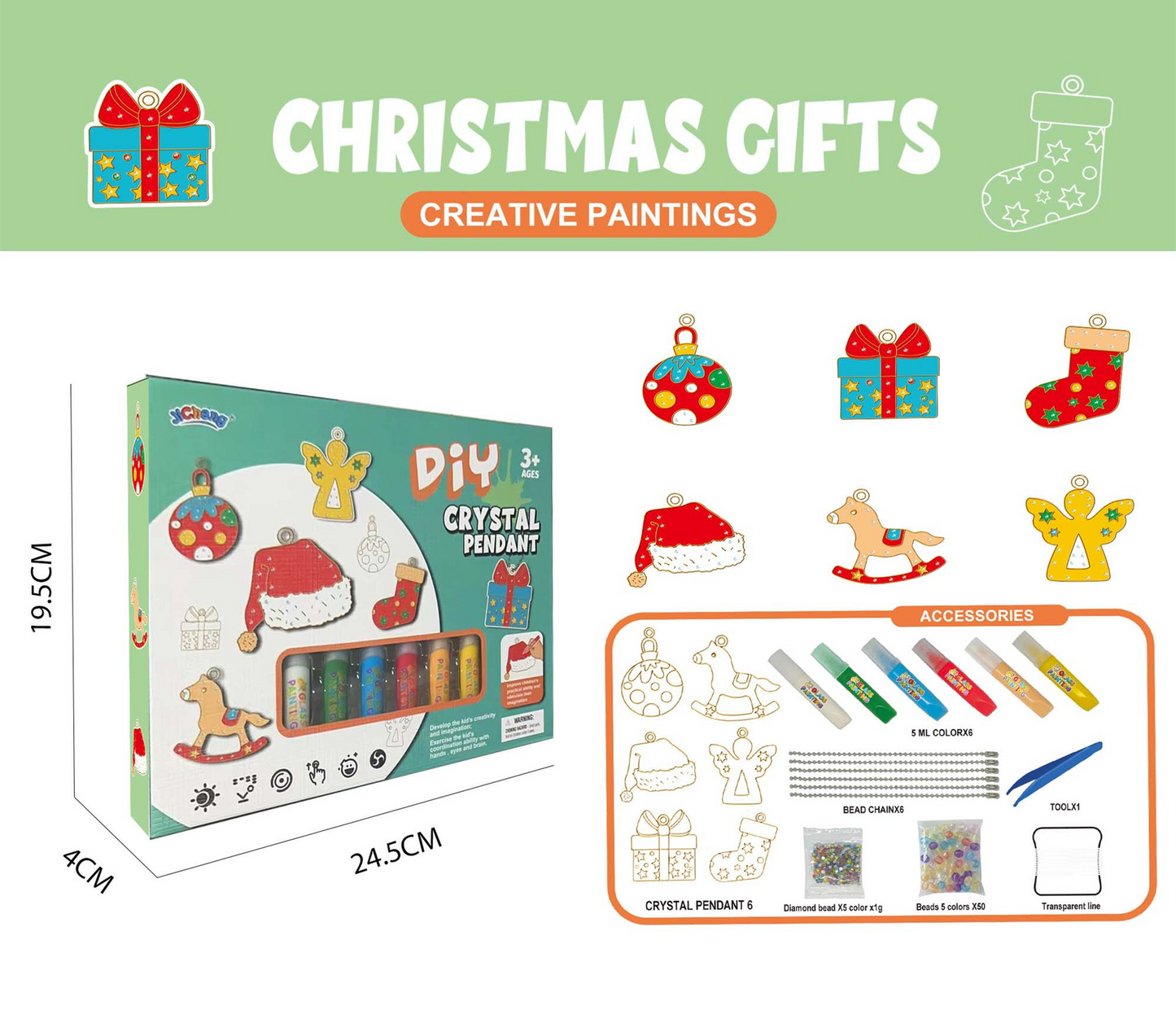 SparkleArt - Creative DIY Painter Keychain